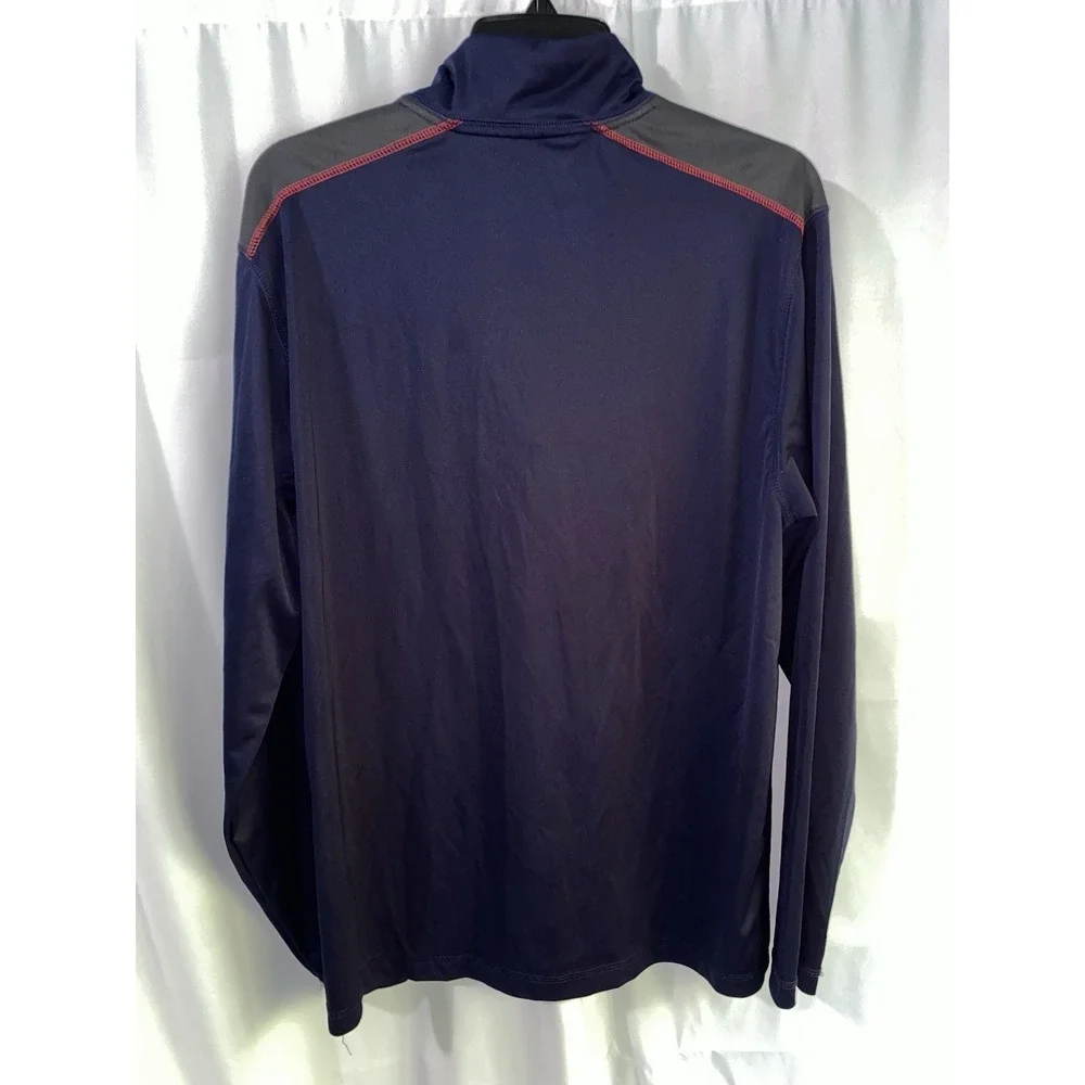 Columbus Blue Jackets Adidas‎ 1/4 Zip Pullover Mens Medium